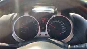 Динамика разгон Nisan Juke 1.6 CVT Acceleration