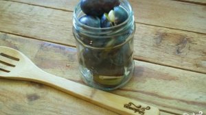 Маринованные сливы с чесноком