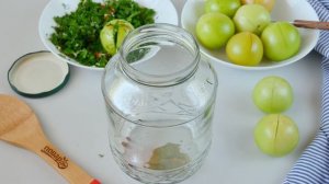 Помидоры зеленые фаршированные на зиму