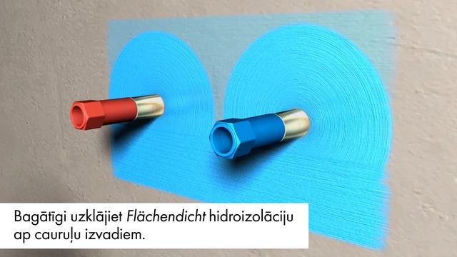Hidroizolācijas ieklāšana ar Knauf Flächendicht смотреть онлайн