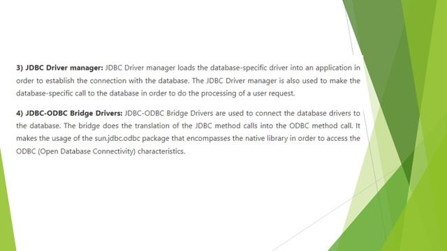 Advanced Java-JDBC ARCHITECTURE