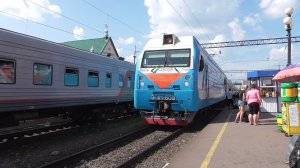 прибытие поезда №227А Санкт-Петербург - Новороссийск на ст. Россошь