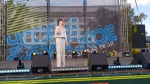 Алиса Мон на Дне города в Усолье Сибирском