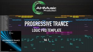 Progressive Trance Logic Pro Template Vol.1