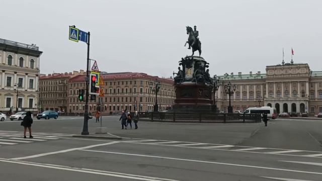 Памятник Николаю первому 5 ноября 2022 г.
