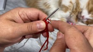 Узоры спицами. Цветные полоски. Knitting patterns. Colored stripes.