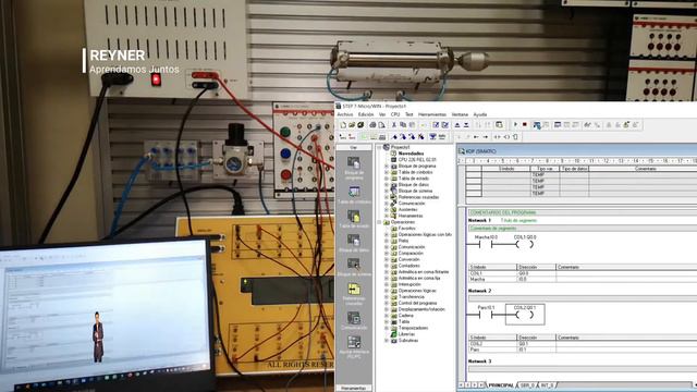 💡 Montaje Episodio 5 con PLCs Siemens S7-200 CPU 226 AC/DC/RLY Hardware Training #tecnología🚀🔌 смотреть онлайн