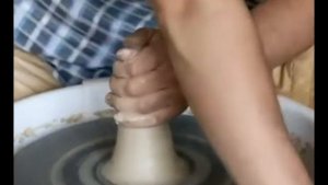 Гончарная мастерская в гараже. Мастер - класс для "Экран - ТВ", г. Миасс.