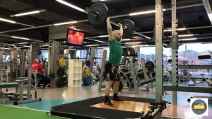 Толч в ножницы с плеч+толч швунг+толчок в ножницы с груди