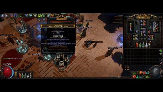 POE 3.16 Skeleton Mage смотреть онлайн