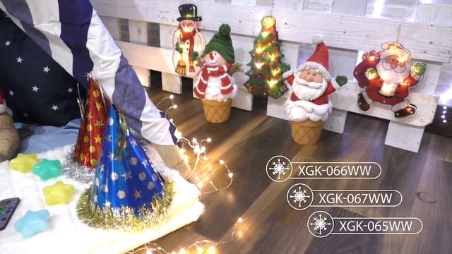 ＜XGK-065WW・066WW・067WW＞LEDウィンドウライト【2021 Xmas】 смотреть онлайн