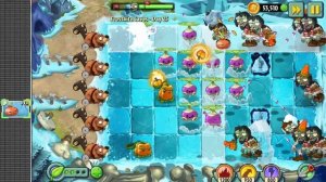 Растение против Зомби 2/Plants vs Zombies ™2/PvZ2 Adventure Frostbite Caves 25/Замороженные Пещеры25