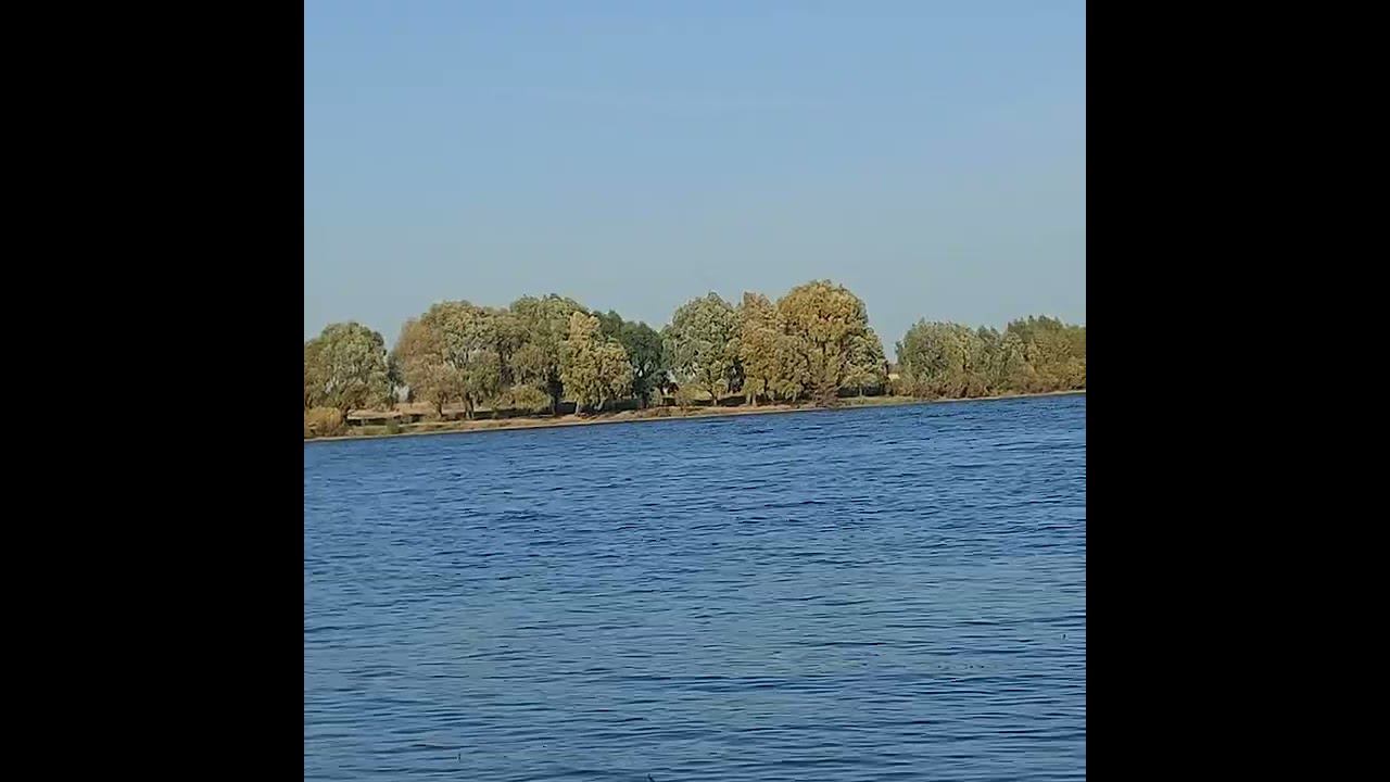 Река Ока, Село Константиново, Рязанская область (04.10.20) (со смотровой площадки)