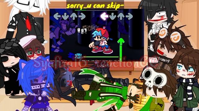 Creepypasta react to Friday night funkin Vs Sonic.exe / Majin Sonic mod || part 2 || смотреть онлайн