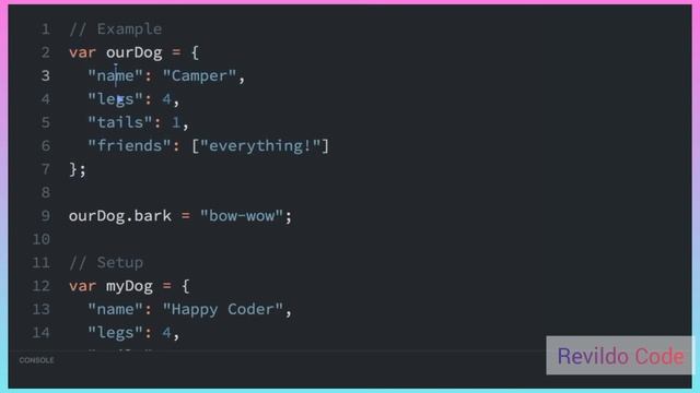 Add, Update and Delete  Object Property in JavaScript |#javascript | #Revildo_code