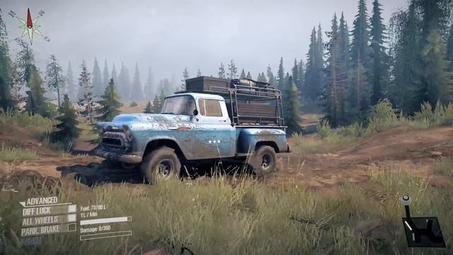 MudRunner Old Timers DLC - Chevrolet Napco 3100 Pickup Truck смотреть онлайн
