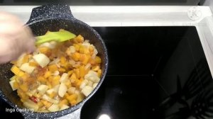 Сливочный крем - суп из тыквы. Солнышко в тарелке . Такой бархатный , пряный и очень  нежный !