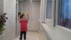 Упражнение на гимнастических кольцах. Урок 3. Exercises on gymnastic rings. Lesson 3.