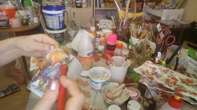 Красивое ведро,кашпо для дачи и дома/декупаж/своими руками. смотреть онлайн