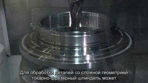 VMC 450 MT - Экспонат #EMAG на выставке #EMO2015. Вертикальный токарно-фрезерный станок