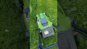 Газонокосилка Greenworks G-max 40v- ошибка инженеров или нет?