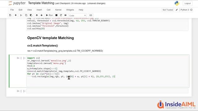 Template Matching in OpenCV with Python | For Beginners | OpenCV Tutorial Part-10