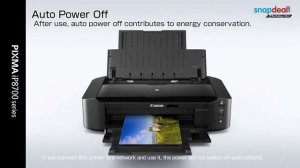 Canon Pixma iP8770 Inkjet Printer