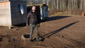 СКЛОН ТОПИТ УЧАСТОК.Помогут ли дренажи?Отсыпка участка это выход!