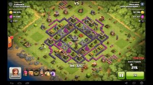 Clash of Clans Тени валькирии атака 1 фарм