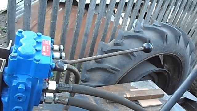 Гидравлика самодельного трактора. смотреть онлайн