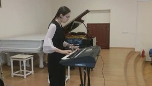 Д.Д. Шостакович "Испанский танец" (синтезатор)