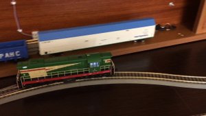 1:87 ЧМЭ3 Евротрейн тестовый заезд