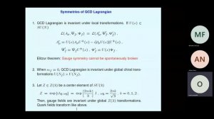 Open problems in Quantum Chromodynamics (part I), dr. Oleg Borisenko