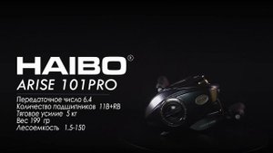 Мультипликаторная катушка Haibo Arise 101 Pro