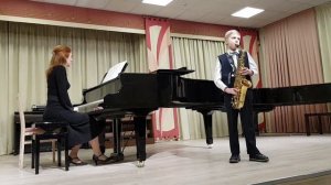 M. Glinka - The Lark / М. Глинка - Жаворонок saxophone
