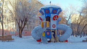 Магнитогорск, по улицам, дворам и скверам Правобережного района (20.12.2022)