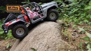 CrossRC XT4 Review Off-Road, Forest Ride, Rock Crawling