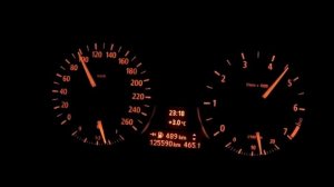 BMW 320i (150ps) E91 Acceleration / Beschleunigung / Speedometer 0-100 100-200 - E90 - Autobahn