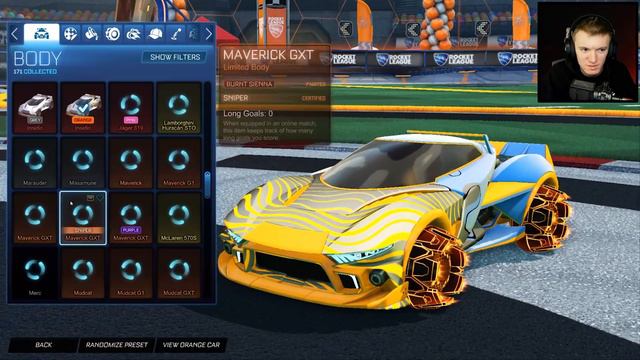 BUYING THE NEW INSIDIOUS ORANGE BUNDLE IN ROCKET LEAGUE! смотреть онлайн