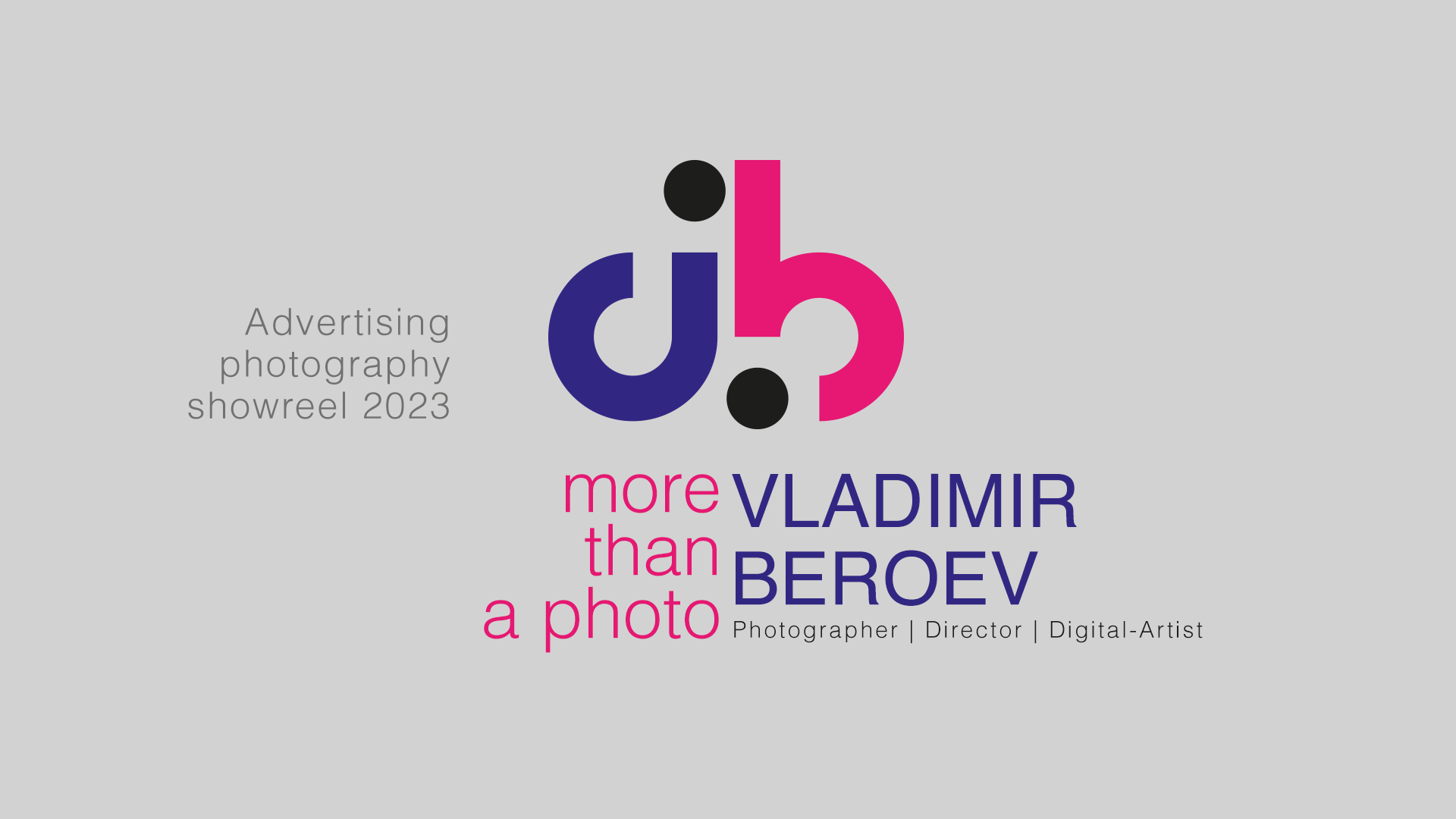 Владимир Бероев | Рекламные фотопроекты | Шоурил 2023