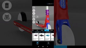 Собираю кастом самокат в 3D Builder