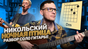 Никольский - Ночная птица соло / кавер / табы / аккорды