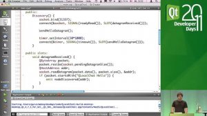 Qt DevDays 2011, Basic Networking with Qt: Markus Goetz