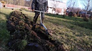 ВСПАШКА ЦЕЛИНЫ НА ДАЧЕ  электроплугом (электролебедкой) ЛС-100