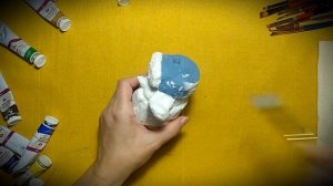 Наряжаем ёлочку / Мастер - класс / Снеговик / Игрушка из ваты / Готовимся к Новому году