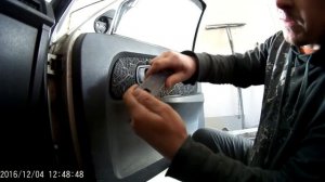 как снять ручку стекло подъемника