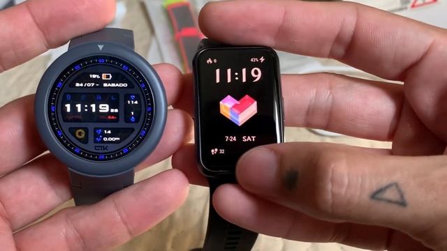 HUAWEI Whatch Fit ou AMAZFIT VERGE lite? смотреть онлайн