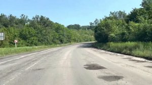 Трасса Харьков- Ростов, участок Антрацит - Красный Луч ( Хрустальный)