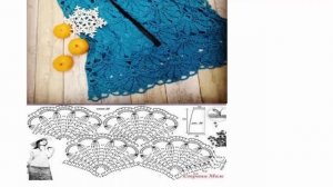 Юбки крючком  12 моделей со схемами