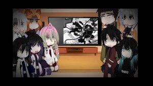│Hashira react to Tanjiro and Nezuko Kamado│⚠️Spoilers!⚠️-gachamaggie!:)•1/?• *Gyomei can see*